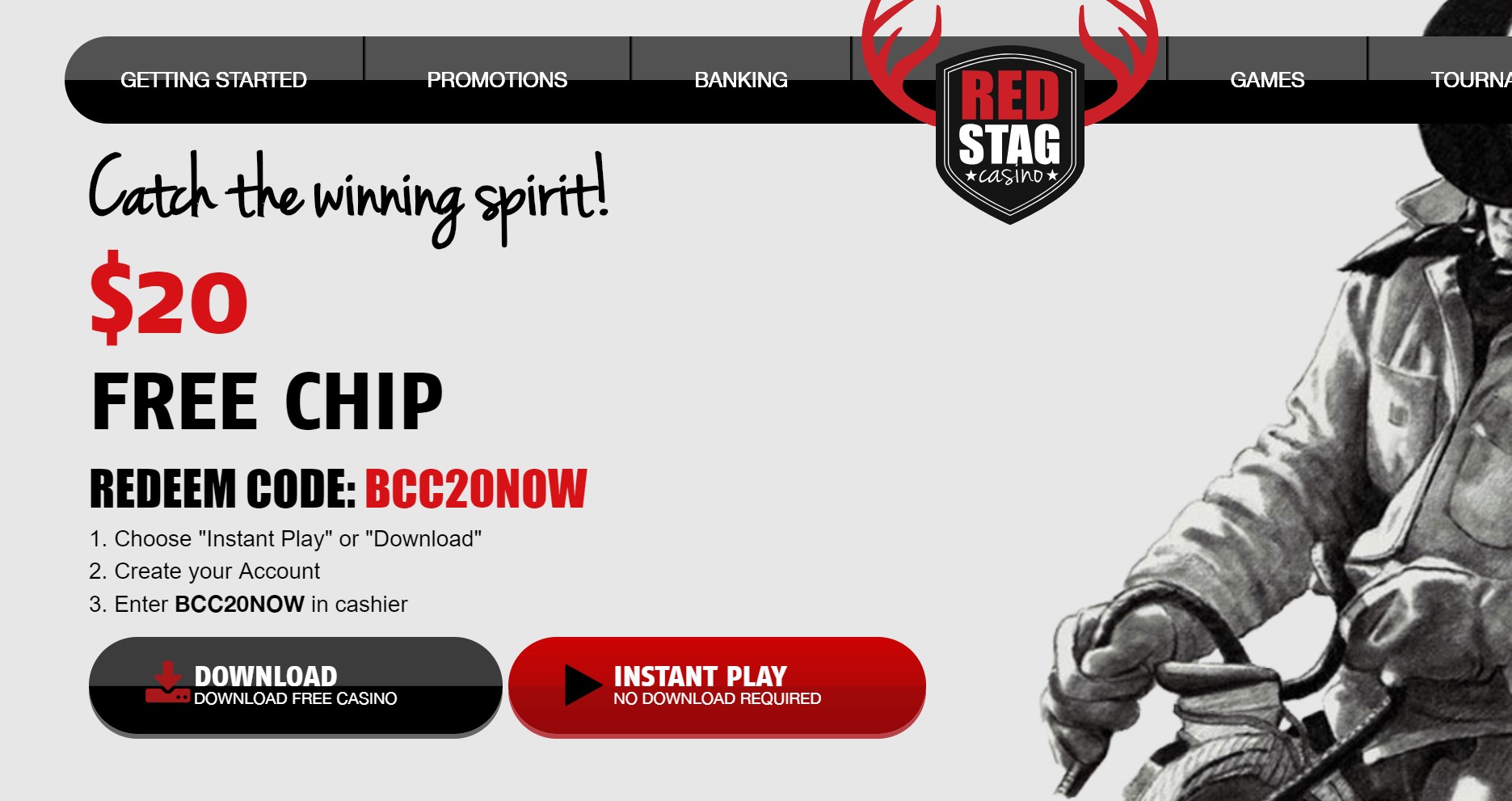 red stag casino no deposit codes