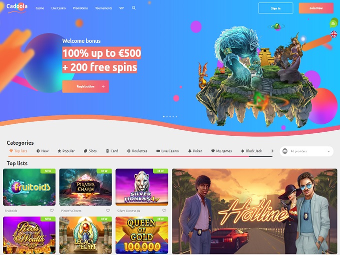 Cadoola casino review