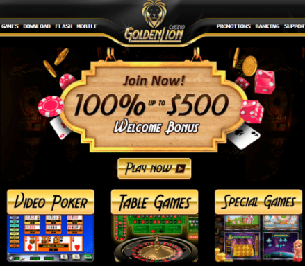 Golden Lions Casino Review