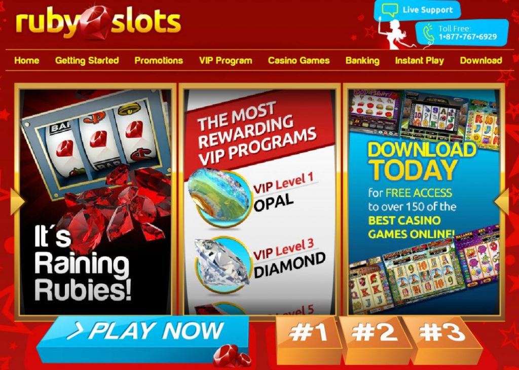 Honest Casino Review For Ruby Slots - BigWagerCasino